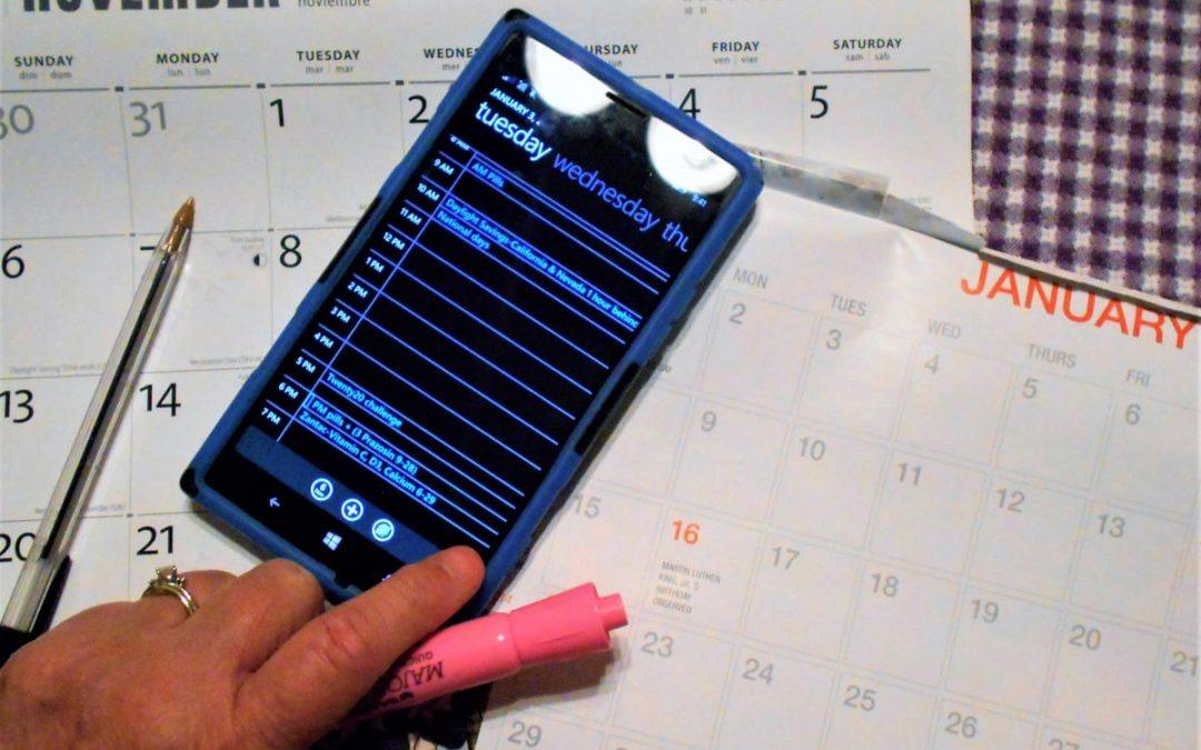 Calendario anual de actividades