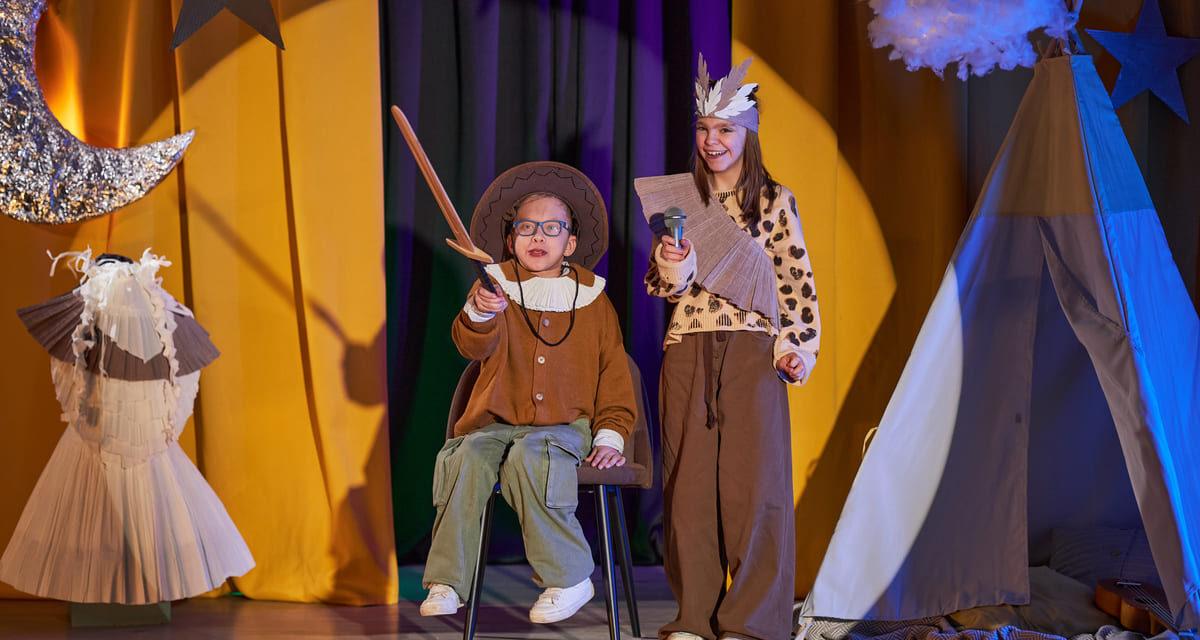 Guía de juegos de expresión corporal y teatro infantil